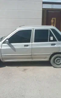 پراید نقره ای
