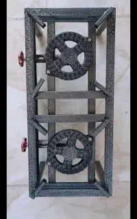 گاز دوشعله یا دوقلو ( آکبند ) نو‌ در ۴ سایز مختلف