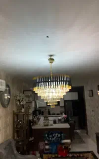 لوستر طوسی طلایی