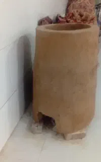 تنور گلی برای خانە باغ