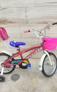 دوچرخه 12 و 16 صورتی
