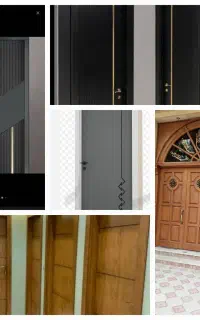 تولید درب های اتاقی چوبی شیراز