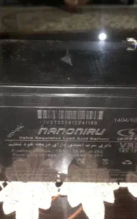 باتری ۱۲ ولت و ۱۲ امپر