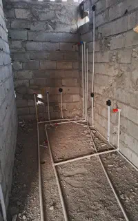 لوله کش برق کش سقف کاذب و دیوار پوش pvc