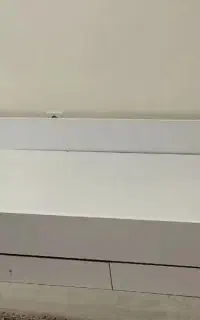 دو عدد تختخواب نوجوان MDF همراه با تشک نو