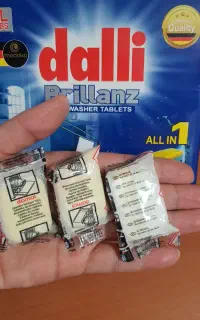 قرص ماشین ظرفشویی dalli(پرداخت درب منزل)