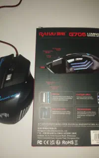 موس گیمینگ شیش دکمه ای RGB دار