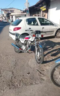 موتور سیکلت ۱۲۵ پلاک ملی