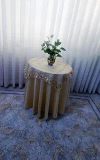 میز خاطره به همراه رومیزی