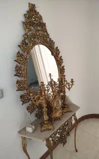 آینه و شمعدان
