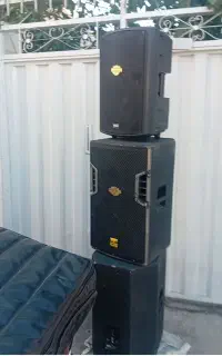 باند پسیو و اکتیو .میکروفن بیسیم و پاور میکسر