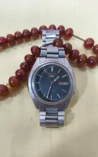 ساعت مچی اتوماتیک سیکو ۵ اصل صفحه سورمه ای