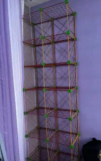 کتابخانه قفسه رنگی