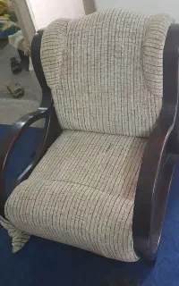 مبل ۷نفره دسته چوبی