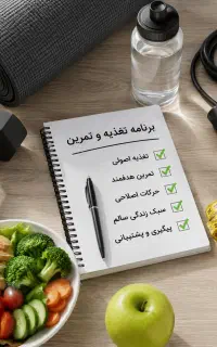 برنامه غذایی و تمرینی اختصاصی کاهش وزن و چربی سوزی