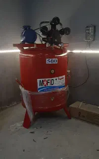 پمپ باد ۵۰۰ لیتری تکفاز سه فاز باگارانتی شرکتی