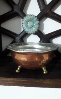 ظروف مسی(پارچ ،کاسه،میوه خوری)