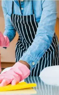 به یک خانم جهت کار در امورات منزل