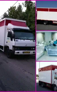 باربری و جابجایی کامیون اتاق بزرگ بارگیری و تخلیه