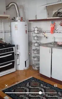 آبگرمکن منبعی،سینگ،هود،پنجره
