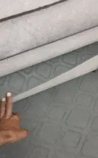 دو تیکه موکت نوع طوسی برجسته