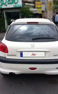 ۲۰۶ تیپ ۲ مدل ۸۸ فوق العاده سالم