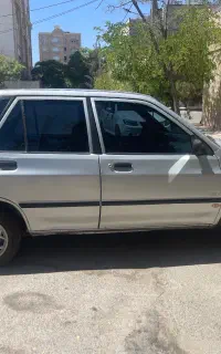 پراید نقره ای