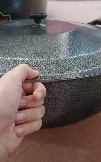 قابلمه و تابه تفلون.  سایز ۵۰