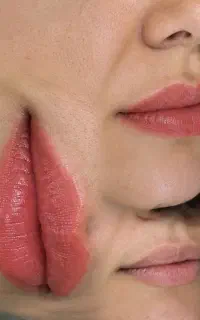 میکروبلیدینگ ابرو و شیدینگ لب