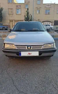 پژو نقره ای دوگانه فابریک کارخانه مدل ۸۹