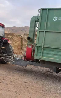 ۲دستگاه مکنده کاه