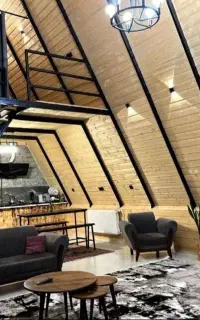 اجرای تخصصی خانه چوبی مدرن بصورت اقساط و معاوضه