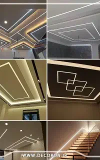 لاین نوری لاینر کابینتی و کنافی 1.6 و 3 و 4.5 سانت