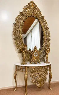 آیینه و شمعدان سالم