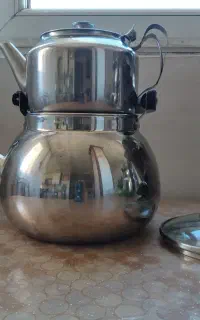 کتری و قوری استیل
