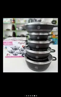 سرویس قابلمه استیل کروکماز وسرویس قابلمه دسینی