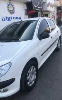 پژو ۲۰۶ سفید تیپ دو مدل ۹۵