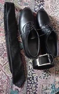کفش کمربند کراوات