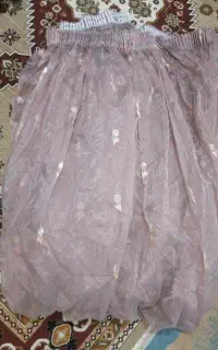 پرده حریره وکتان پارچه ای