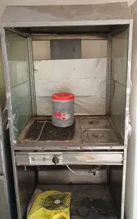 فر ساندویچی و کباب پز منقل باربیکیو