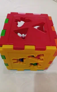 مکعب هوش کودک همه قطعات کامل