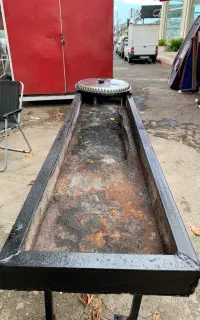 منقل کبابی چرخدار ۱۸۵ سنتی متر طول