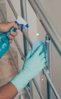 نظافت ساختمان ..راه پله