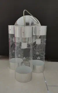 لوستر سه حبابه