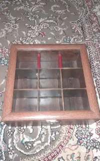 تی بگ چوبی قفل دار و وسایل