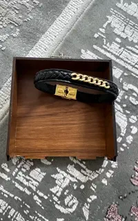 دستبند مردانه چرم