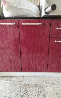 کابینت هایگلاس تمیز درحد نو