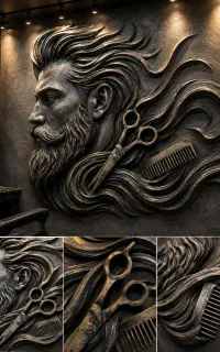 اجرای گچبری ومجسمه برای منزل،دفترکار،کافه ورستوران
