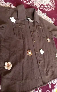 مانتو قهوه ای