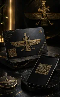 کارت ویزیت و منو هوشمند